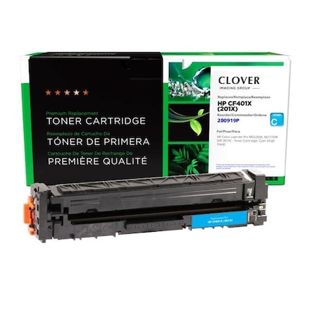 Clover Imaging Group Imaging Remanufactured High Yield Cyan Toner Cartridge 200919P